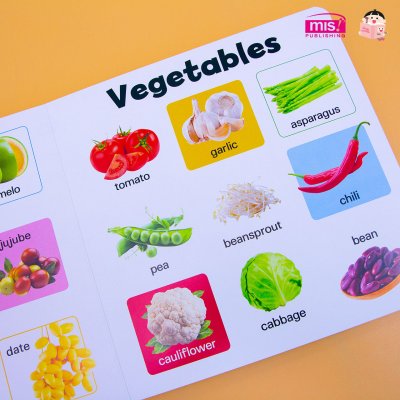 100 First Fruits  & Vegetables (Board Book)